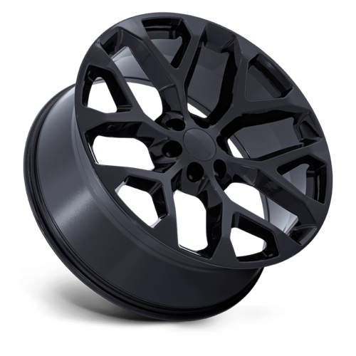 Performance Replicas PR177 Gloss Black 26x10 Wheel, 6x5.5 Bolt Pattern, +24 Offset