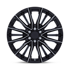 Performance Replicas PR223 24x10 Gloss Black Milled Wheel, 6x5.5, +28 Offset