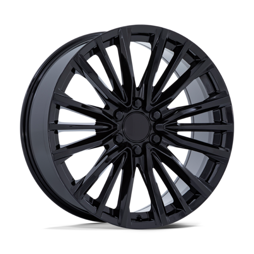 Performance Replicas PR223 Gloss Black 24-Inch Wheel, 6x5.5 Bolt Pattern, +28 Offset