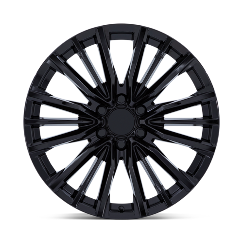 Performance Replicas PR223 Gloss Black 24-Inch Wheel, 6x5.5 Bolt Pattern, +28 Offset