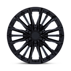Performance Replicas PR223 22-Inch Gloss Black Wheel, 6x5.5 Bolt Pattern, +28 Offset
