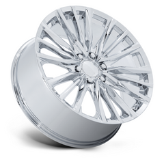 Performance Replicas PR223 22x9 Chrome Wheel, 6x5.5 Bolt Pattern, +28 Offset