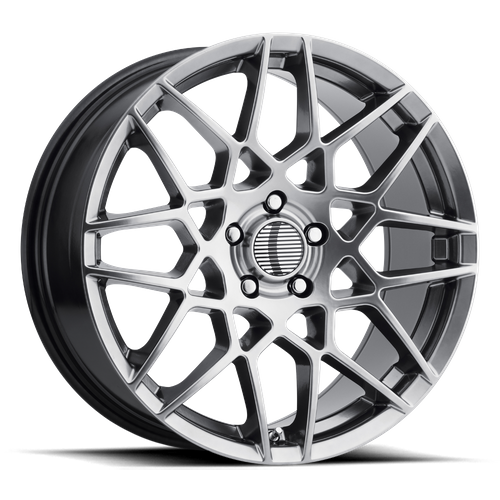 Performance Replicas 178H 19x10 Wheel, 5x4.5 Bolt Pattern, Dark Silver
