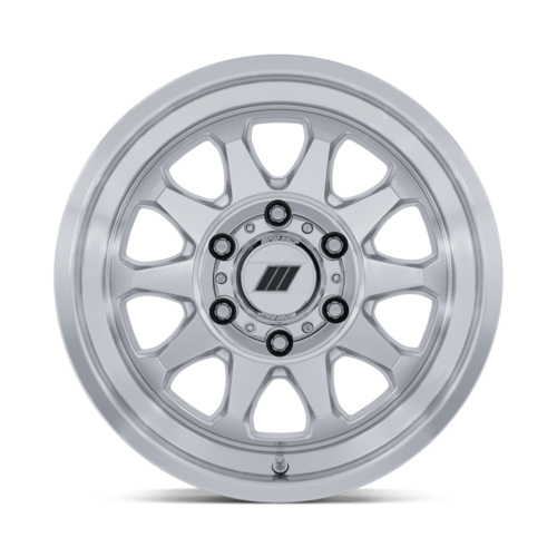 Pro Comp Alloys PA203 Beacon 17x8 6x5.5 +20 Gray Silver Machined Face Wheel