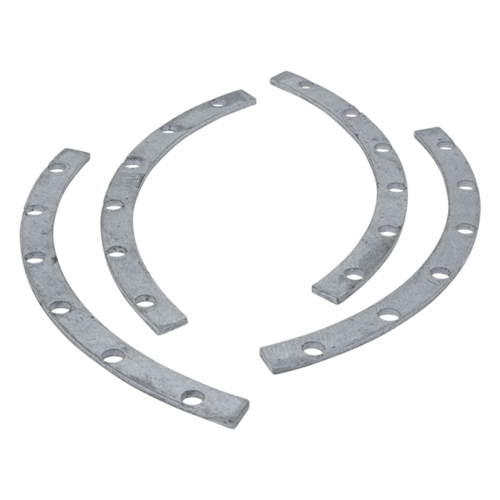 Gorilla Automotive R17N415H24QPK4 Black Ring Spacer, 17-Inch, 4-Pack