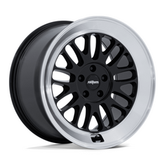 Rotiform RC214 SCP Gloss Black Diamond Cut Lip Wheel, 5x100 Fitment