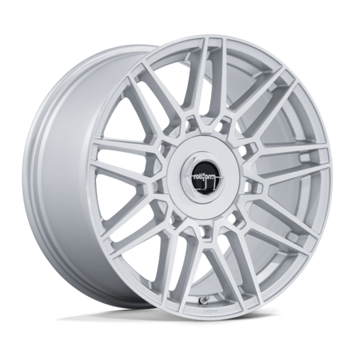 Rotiform RC215 TDX 19-Inch Silver Wheel with Machined Face, 5X112 Bolt Pattern