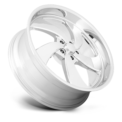 22-Inch US Mag 1PC U132 DESPERADO Chrome Wheel, 5x5.0 Bolt Pattern